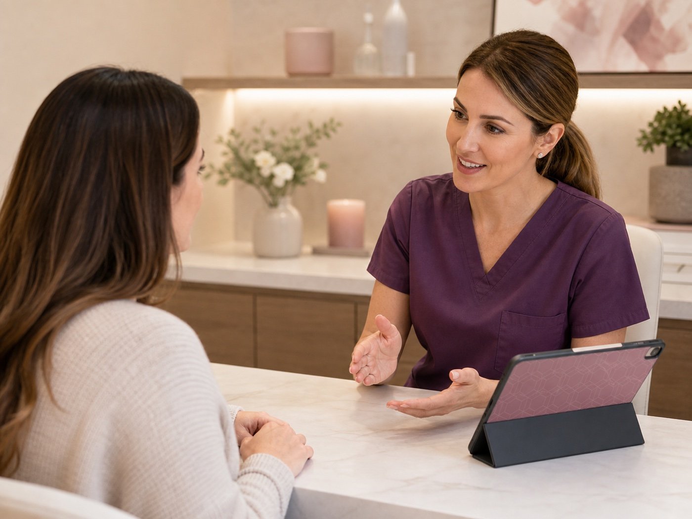 Private EmpowerRF consultation in a premium clinic