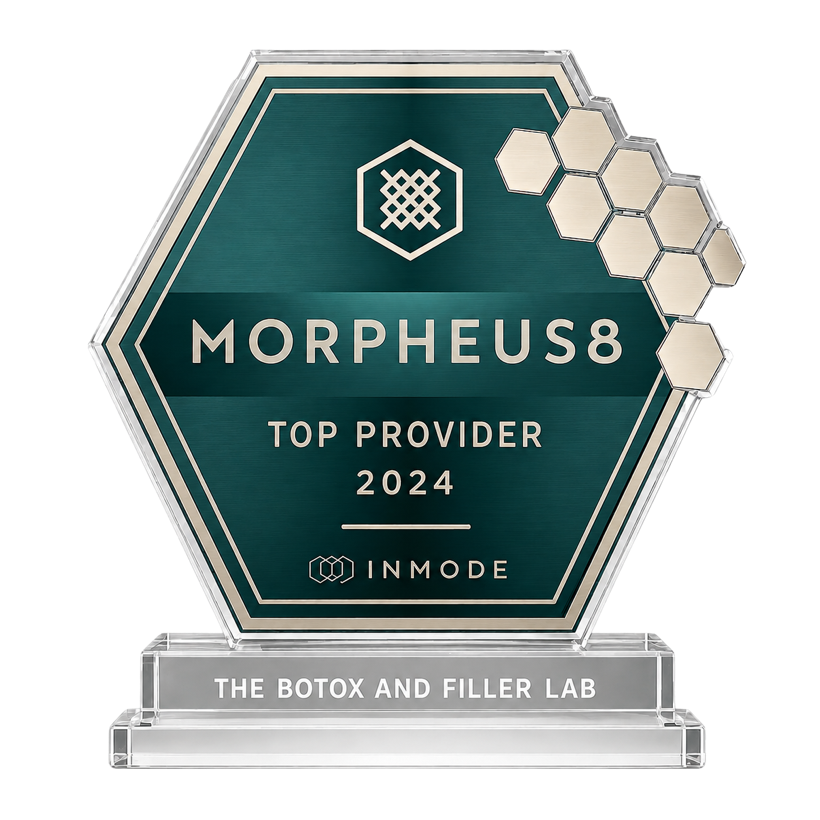Morpheus8 Top Provider 2024 award for The Botox and Filler Lab